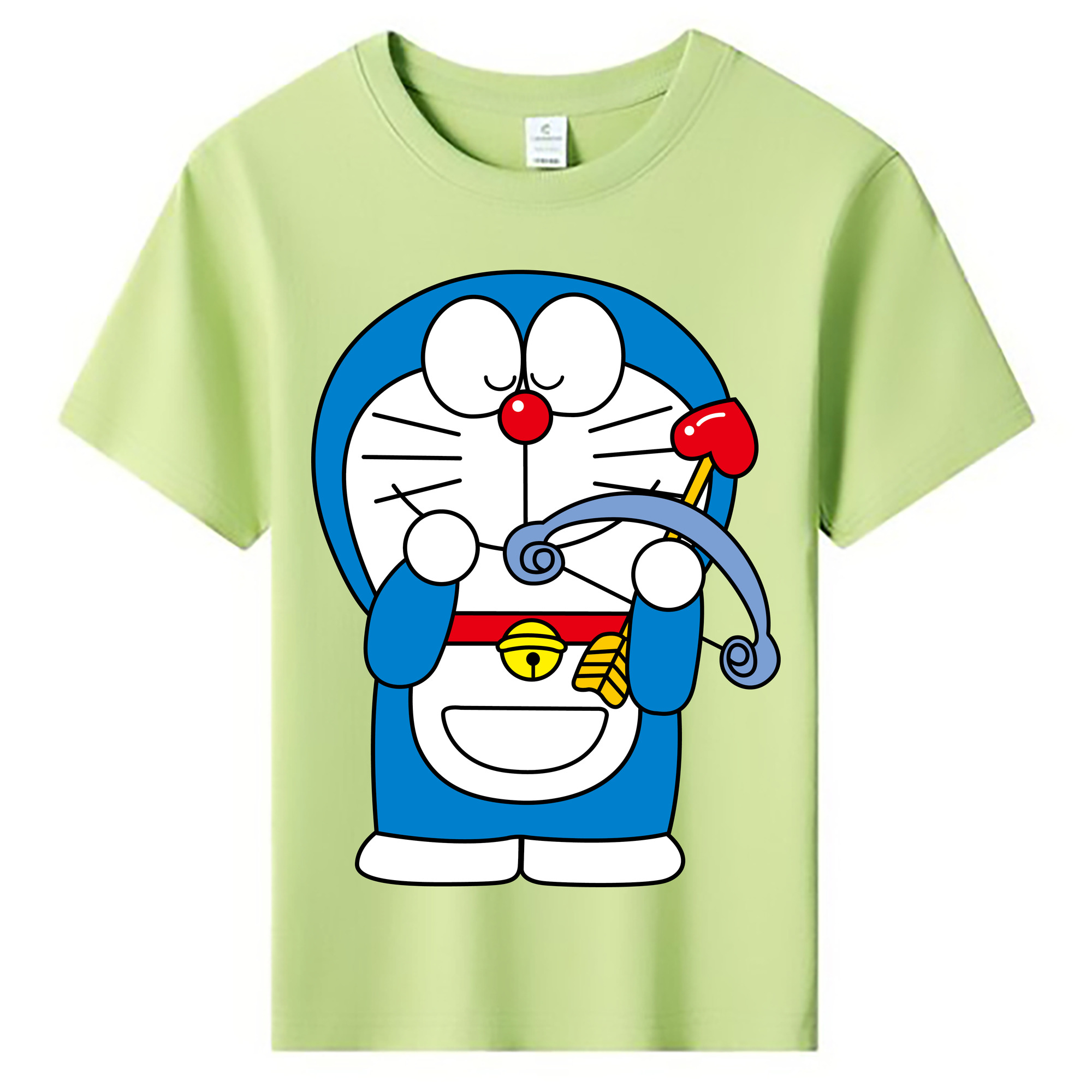 （画像用） ドラえもん Doraemon 綿100％キッズTシャツ（フロントプリント）